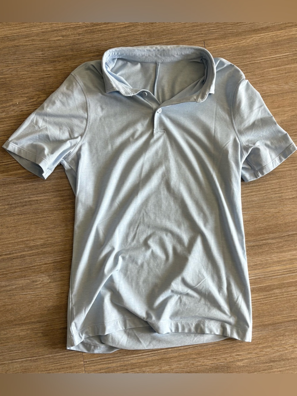 lululemon athletica Light Blue Men's Polo